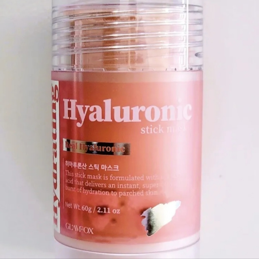 GLAMFOX Hyaluronic Stick Mask Hydrating & Revitalizing 2.11 oz Exp 11/25